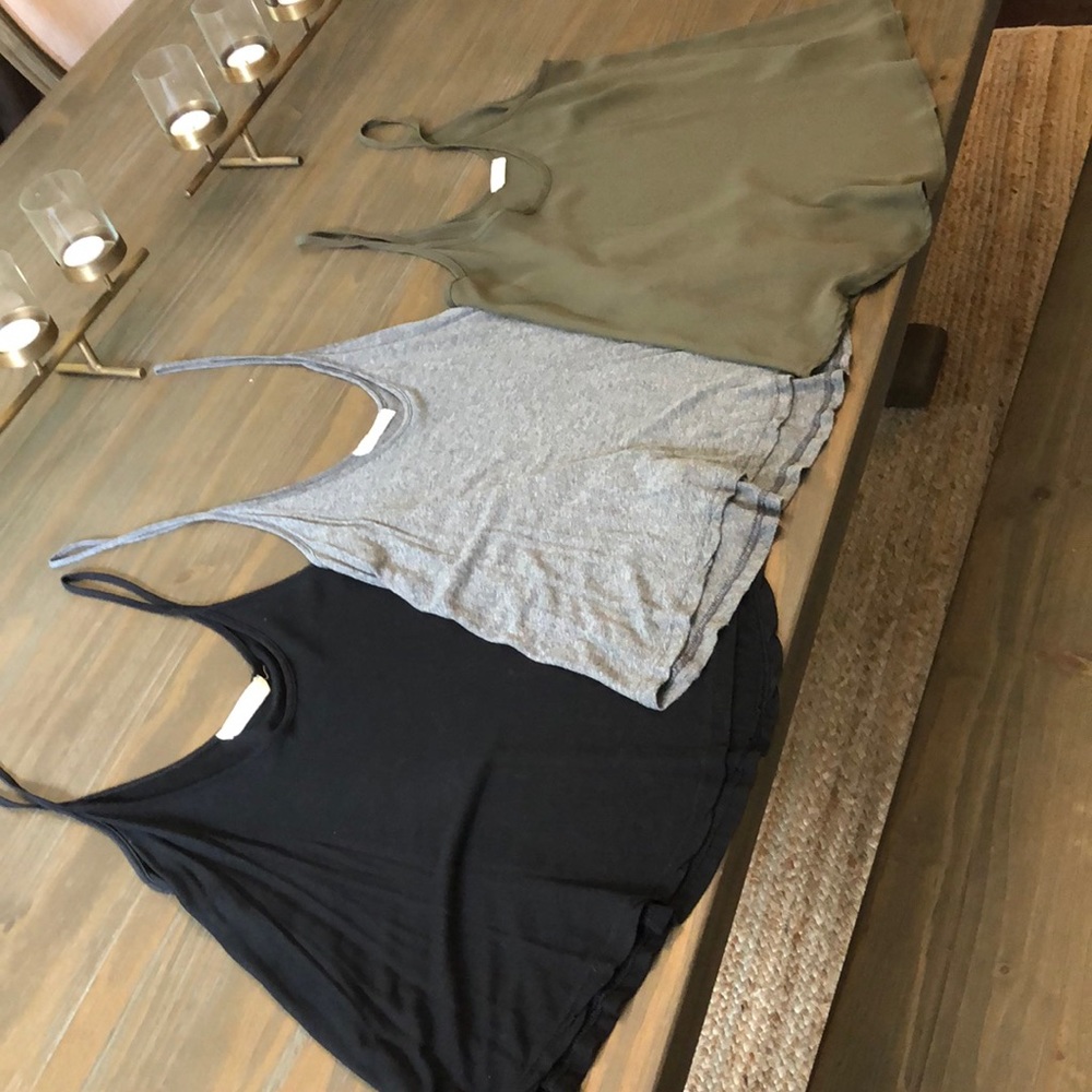 3 NORDSTROMS LUSH TANKS BUNDLE